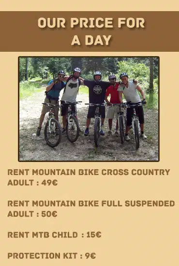 rent mountain bike Annecy