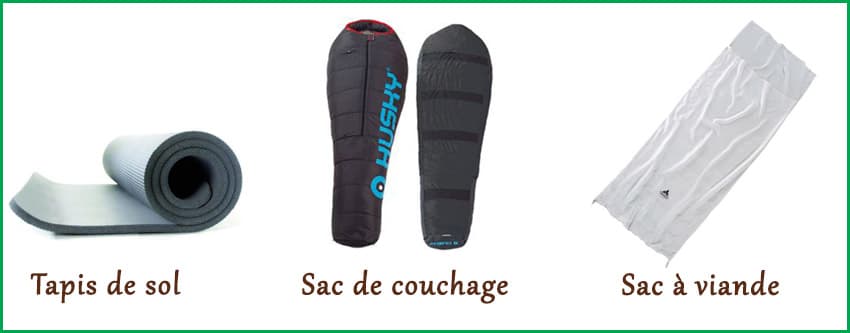 location sac de couchage